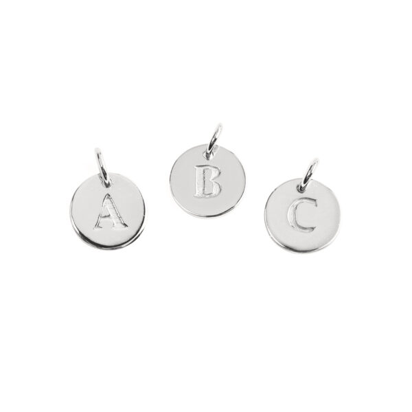Syster P – Beloved Mini Bokstavsberlock A-Ö, silver