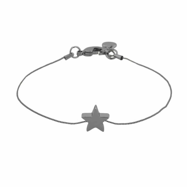 Snö of Sweden – Small star armband, svart