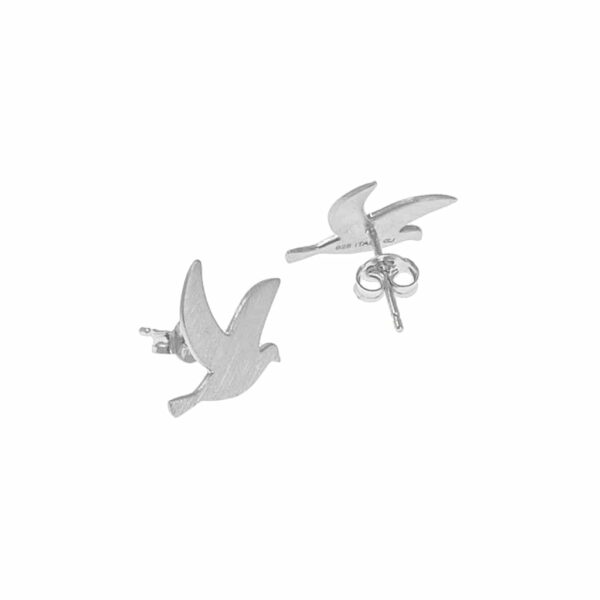 CU Jewellery – Peace örhängen, silver