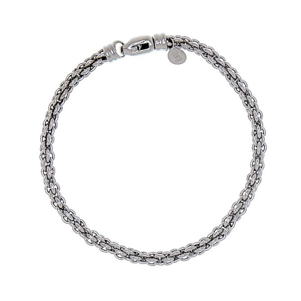 CU Man – Bear Basket armband, silver