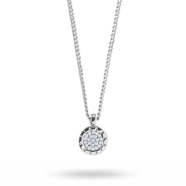 Dyrberg/Kern – Alia Halsband, Silver/kristall