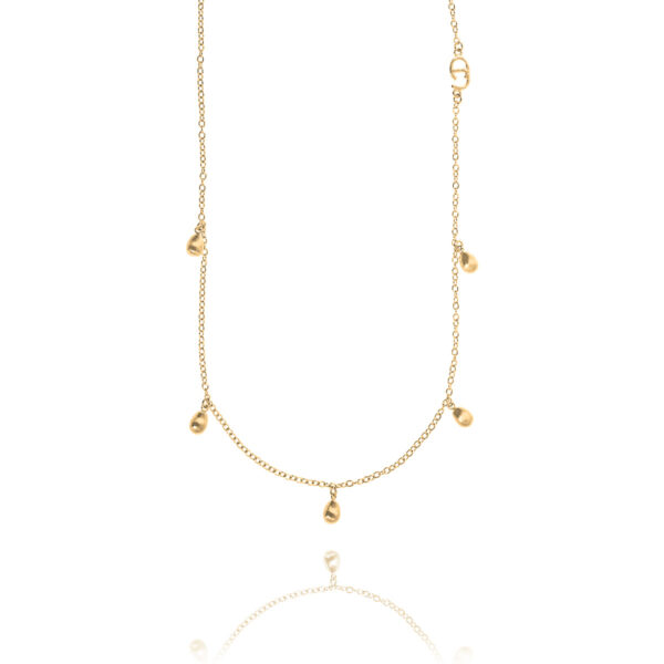 CU Jewellery – Drop halsband, guld