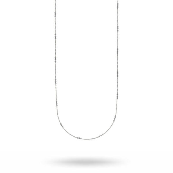 CU Jewellery – Saint 60 cm halsband, silver