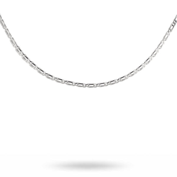 CU Jewellery – Victory plain Halsband, silver