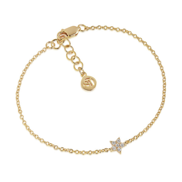 Sif Jakobs - Mira Armband, guld/kristall