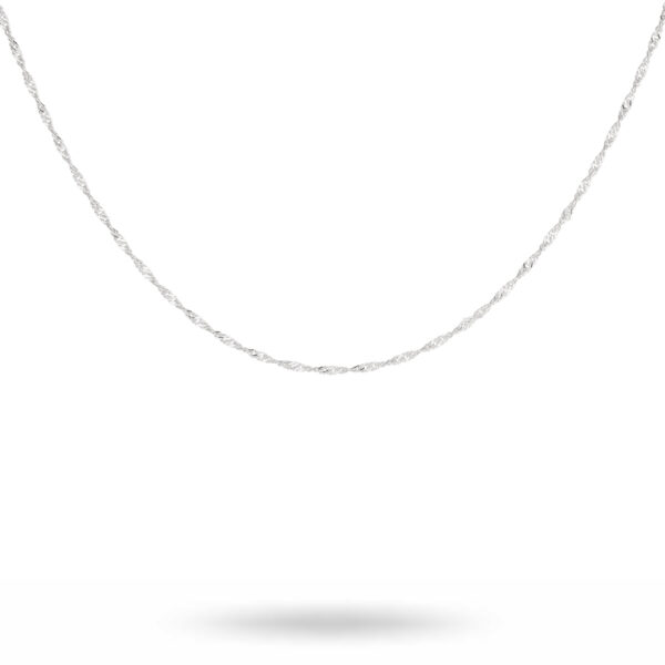 CU Jewellery - Letters Singapore halskedja, silver