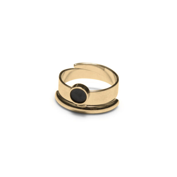 Sägen - Satellite Golden R1 Ring, guld