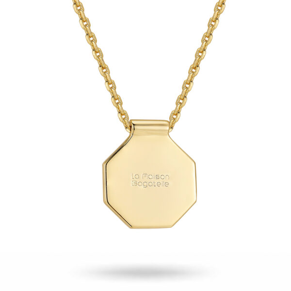 Pantolin Bagatelle - Octagon halsband, guld