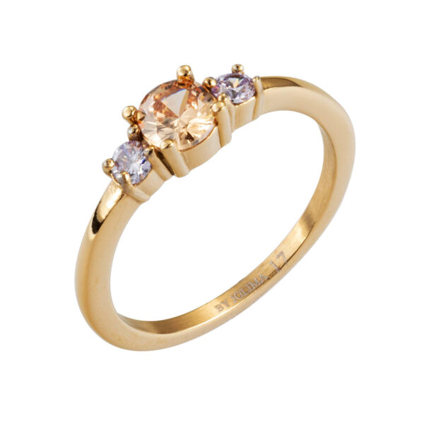 By Jolima - Princess ring, mix guld