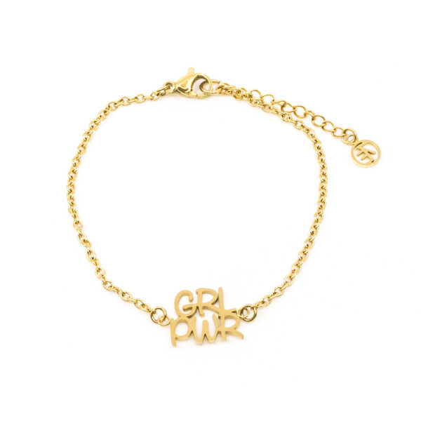 Seven East - GRL  PWR  2.0 Armband, Guld