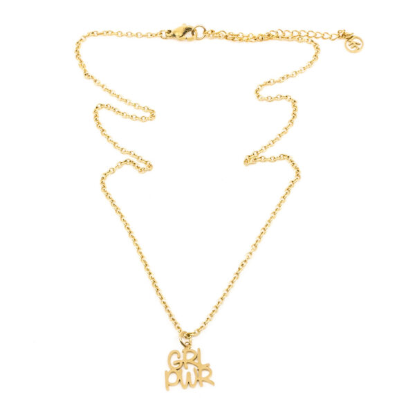 Seven East - GRL  PWR  2.0 Halsband, Guld