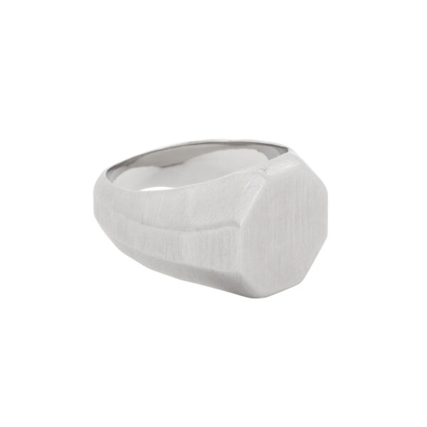 By Billgren – Klackring Raw, silver