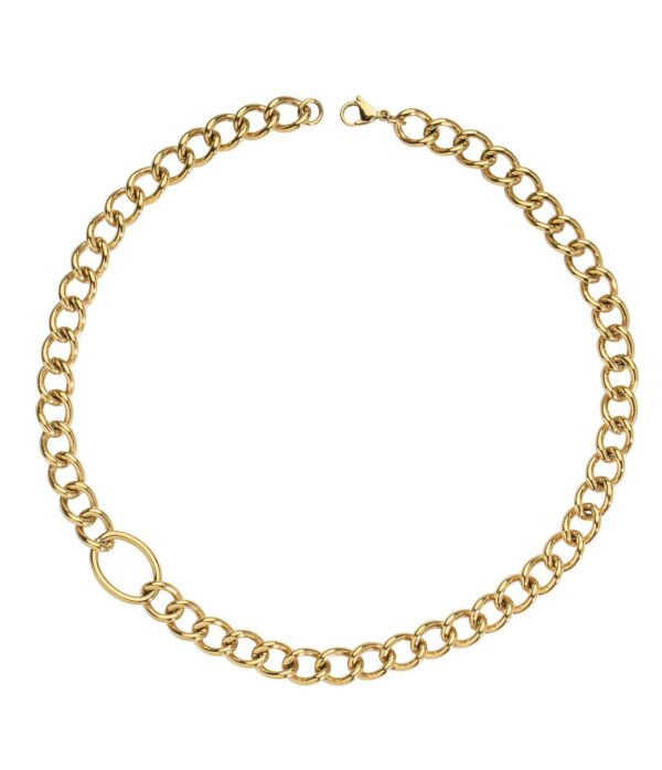 Cher chain halsband, guld