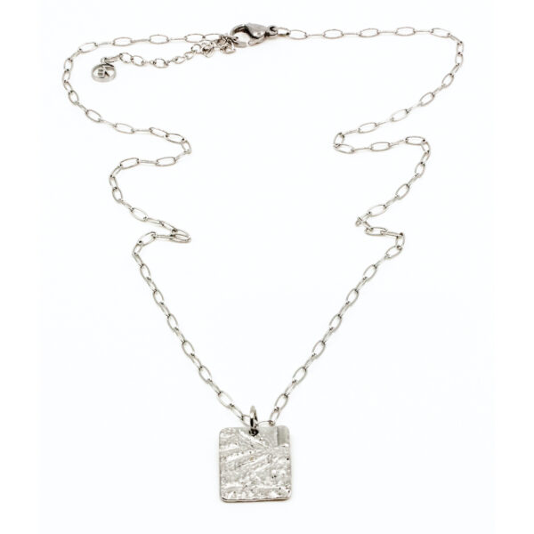 Seven East – Amulett halsband, Silver