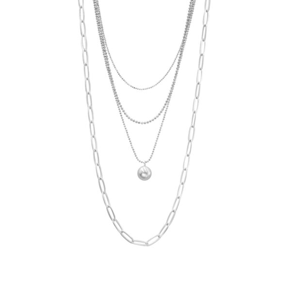 Dansk Copenhagen – Tabitha Custom Circle halsband, silver