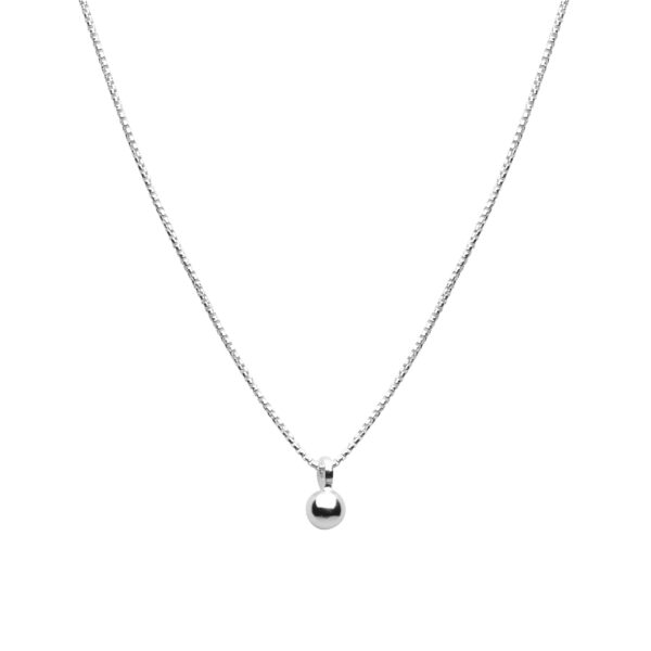 CU – Saint pendant halsband, silver