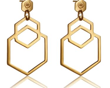 Dam geometric cell guld