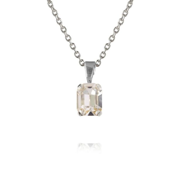Caroline Svedbom – Naya halsband, rodium/kristall