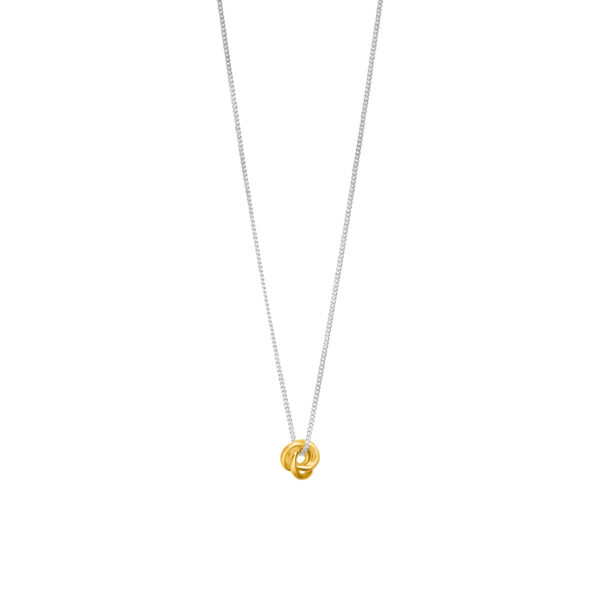 Dansk Copenhagen – Tula 2-Tone halsband, silver