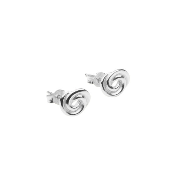CU Jewellery – Loop bun ear silver