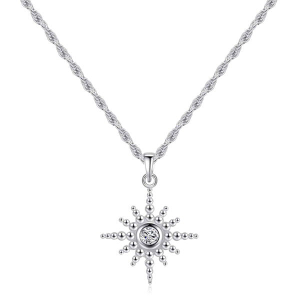Pantolin Bagatelle - Eclipse Necklace, silver