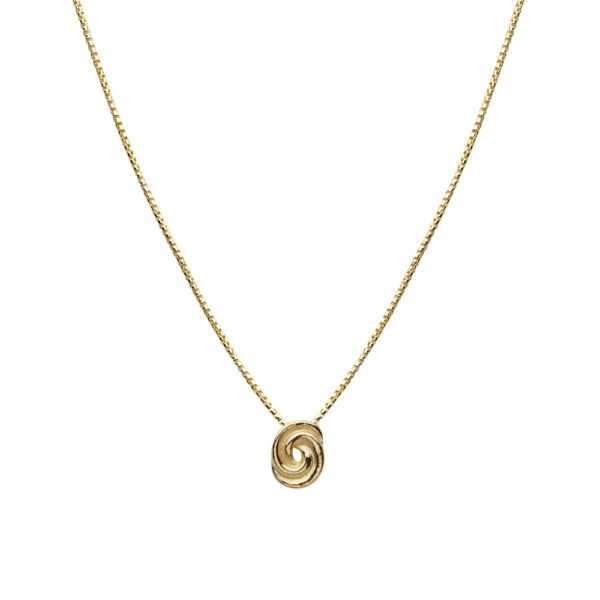 CU Jewellery - Loop bun, halsband 42-47, guld