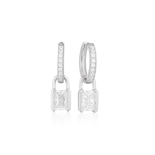 Sif Jakobs - ROCCANOVA EARRINGS, kristall/silver