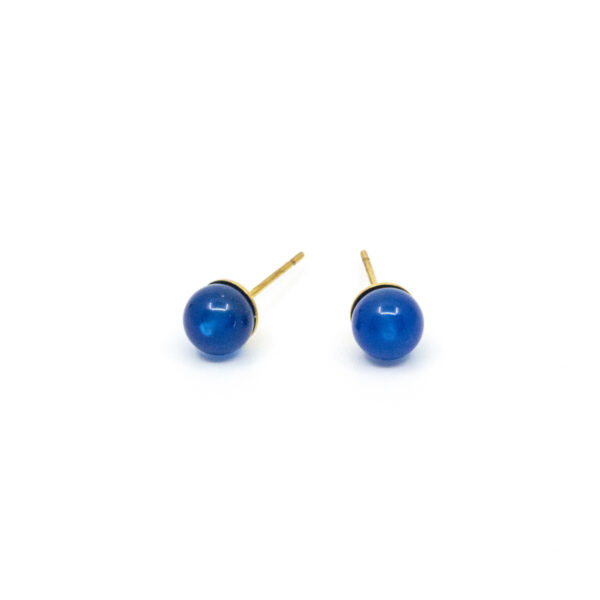 Mini Beads Örhängen Blå
