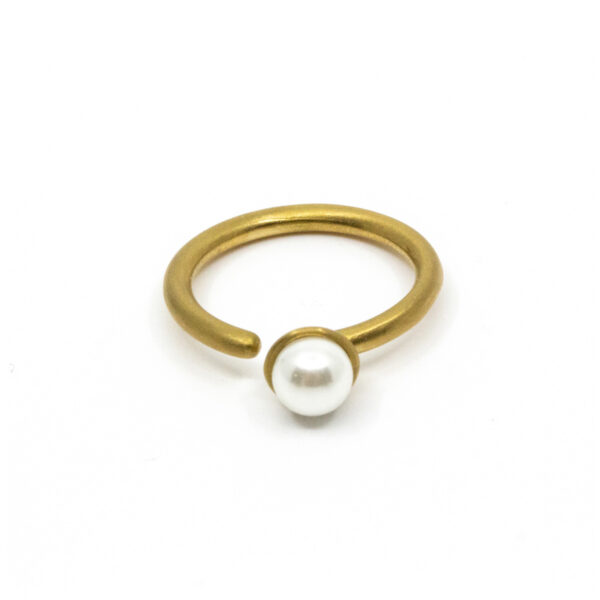 Mini Beads Ring Vit