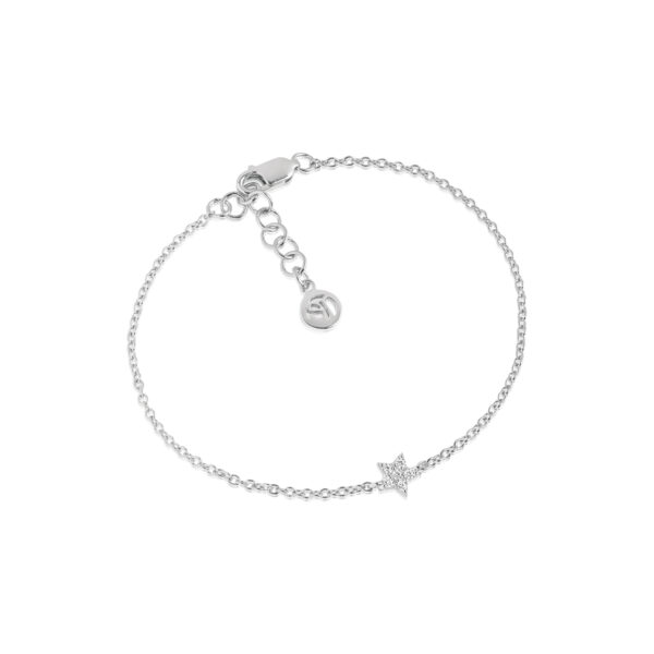 Mira Armband | Silver | Vita Zirkoner